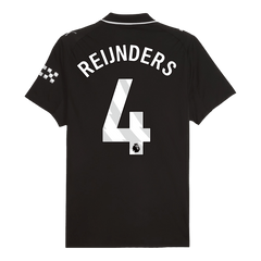 Męska Koszulka Wyjazdowa Manchester City REIJNDERS #4 Wersja Piłkarska 2025/26 - Slim Fit