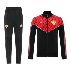 Męski Zestaw Treningowy Manchester United 2025/26 (Kurtka+Spodnie) - Topowe Koszulki Pilkarskie Sklep Internetowy