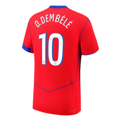 Męska Koszulka Trzecia Wyjazdowa PSG O.DEMBÉLÉ #10 Wersja Piłkarska 2025/26 - Slim Fit - Topowe Koszulki Pilkarskie Sklep Internetowy