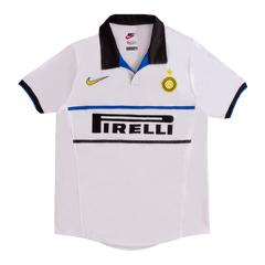 Męska wyjazdowa koszulka piłkarska Inter Mediolan Retro 1998/99 - Topowe Koszulki Pilkarskie Sklep Internetowy