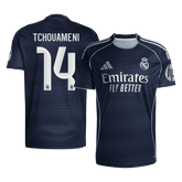 Męska Koszulka Wyjazdowa Real Madrid TCHOUAMENI #14 2025/26 - Topowe Koszulki Pilkarskie Sklep Internetowy