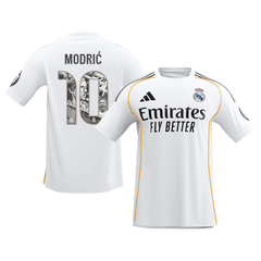 Męska Koszulka Domowa Real Madryt MODRIĆ Special #10 2025/26
