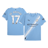 Męska Koszulka Domowa Manchester City DE BRUYNE #17 2025/26 - Topowe Koszulki Pilkarskie Sklep Internetowy