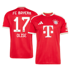 Męska domowa koszulka Bayernu Monachium 2026/27 – OLISE #17