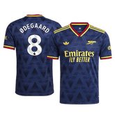 Męska wyjazdowa koszulka Arsenalu 2026/27 – ØDEGAARD #8 (wersja zawodnicza)