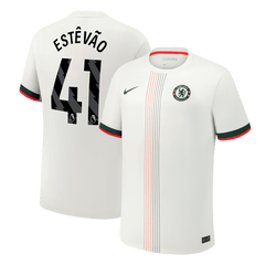 Męska Koszulka Wyjazdowa Chelsea ESTÊVÃO #41 2025/26 - Topowe Koszulki Pilkarskie Sklep Internetowy