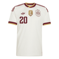 Męska koszulka Hiszpanii Champion Edition wyjazdowa PEDRI #20 - Mundial 2026