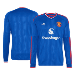 Męska koszulka Manchesteru United wyjazdowa z długim rękawem 2026/27