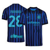 Męska Koszulka Domowa Inter Milan PAVARD #28 2025/26 - Topowe Koszulki Pilkarskie Sklep Internetowy