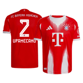 Męska Koszulka Domowa Bayern Munich UPAMECANO #2 Wersja Piłkarska 2025/26 - Slim Fit - Topowe Koszulki Pilkarskie Sklep Internetowy