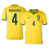 Męska domowa koszulka Brazylii Mundial 2026 – MARQUINHOS #4