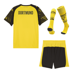 Męski Zestaw Domowa Borussia Dortmund (Koszulka + Spodenki + Skarpety) 2025/26