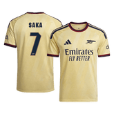 Męska trzecia koszulka Arsenalu 2026/27 – SAKA #7 (wersja zawodnicza, UCL)