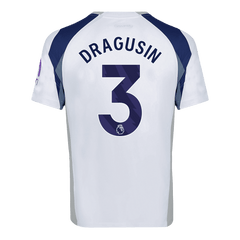 Męska Koszulka Domowa Tottenham Hotspur DRAGUSIN #3 2025/26