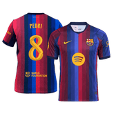 Męska domowa koszulka FC Barcelony 2026/27 – PEDRI #8 (UCL)
