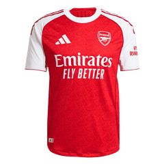 Męska Koszulka Domowa Arsenal SALIBA #2 Wersja Piłkarska 2025/26 - Slim Fit - Topowe Koszulki Pilkarskie Sklep Internetowy