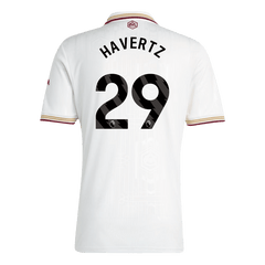 Męska Koszulka Trzecia Wyjazdowa Arsenal HAVERTZ #29 2025/26