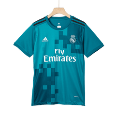 Męska Koszulka Retro Trzecia Wyjazdowa Real Madrid 2017/18 - Topowe Koszulki Pilkarskie Sklep Internetowy