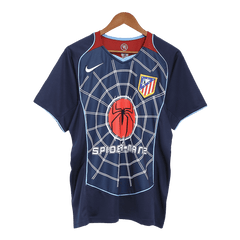 Męska wyjazdowa koszulka piłkarska Retro 2004/05 Atletico Madryt - Topowe Koszulki Pilkarskie Sklep Internetowy