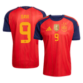 Męska domowa koszulka Hiszpanii Mundial 2026 – GAVI #9