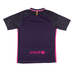 Męska Koszulka Retro Wyjazdowa Barcelona 2016/17