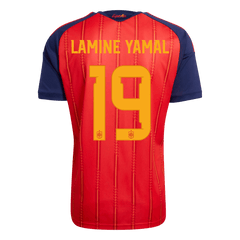 Męska domowa koszulka Hiszpanii Mundial 2026 – LAMINE YAMAL #19