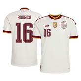 Męska wyjazdowa koszulka Hiszpanii Mundial 2026 – RODRIGO #16 (wersja zawodnicza)