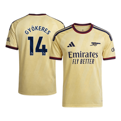 Męska koszulka Arsenalu trzecia GYÖKERES #14 2026/27
