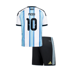 Dziecięcy domowy zestaw Argentyny Mundial 2026 – MESSI #10
