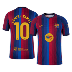 Męska domowa koszulka FC Barcelony 2026/27 – LAMINE YAMAL #10 (wersja zawodnicza)