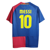 MESSI #10 Męska retro koszulka piłkarska Barcelona domowa z sezonu 08/09 - UCL Final - Topowe Koszulki Pilkarskie Sklep Internetowy