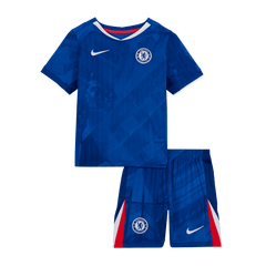 Dziecięcy Zestaw Domowy Chelsea (Koszulka+Spodenki) 2025/26 - Topowe Koszulki Pilkarskie Sklep Internetowy