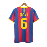 Męska Koszulka Retro Domowa Barcelona XAVI #6 2010/11 - Topowe Koszulki Pilkarskie Sklep Internetowy