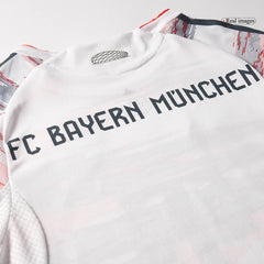 Męska Koszulka Wyjazdowa Bayern Monachium Wersja Piłkarska 2025/26 - Slim Fit - Topowe Koszulki Pilkarskie Sklep Internetowy