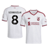 Męska koszulka Liverpoolu wyjazdowa SZOBOSZLAI #8 2026/27