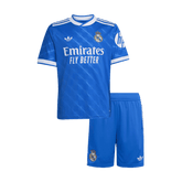 Dziecięcy Zestaw Trzecia Wyjazdowa Real Madrid (Koszulka+Spodenki) 2025/26 - Topowe Koszulki Pilkarskie Sklep Internetowy
