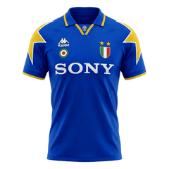 Męska Koszulka Retro Wyjazdowa Juventus 1995/96