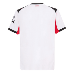 Męska Koszulka Wyjazdowa AC Milan Wersja Piłkarska 2025/26 - Slim Fit - Topowe Koszulki Pilkarskie Sklep Internetowy