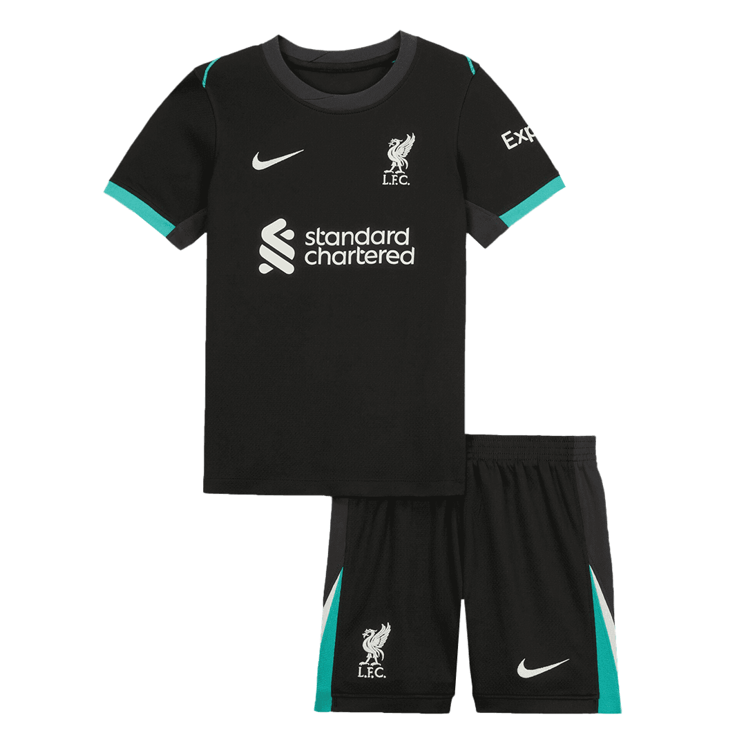 Dziecięcy Strój Wyjazdowy Liverpool (Koszulka Piłkarska + Spodenki) - Topowe Koszulki Pilkarskie Sklep Internetowy