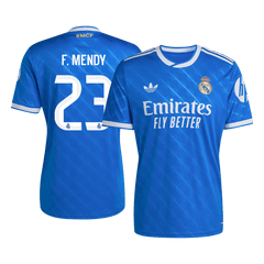 Męska Koszulka Trzecia Wyjazdowa Real Madrid F. MENDY #23 2025/26