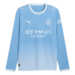 Męska koszulka Manchesteru City domowa z długim rękawem 2026/27