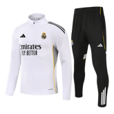 Juniorski Real Madrid Bluza z zamkiem Komplet Dresowy 2025/26