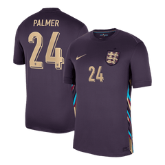 Męska Koszulka Wyjazdowa Anglia PALMER #24 Euro 2024 - Topowe Koszulki Pilkarskie Sklep Internetowy