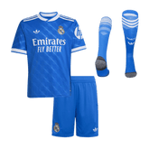 Dziecięcy Zestaw Trzecia Wyjazdowa Real Madrid (Koszulka + Spodenki + Skarpety) 2025/26