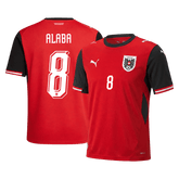 Męska koszulka Austrii domowa ALABA #8 – Mundial 2026