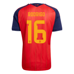 Męska domowa koszulka Hiszpanii Mundial 2026 – RODRIGO #16