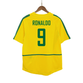 Męska Koszulka Retro Domowa Brazylia RONALDO #9 2002/03 - Topowe Koszulki Pilkarskie Sklep Internetowy