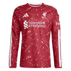 Męska koszulka Liverpoolu domowa z długim rękawem 2026/27