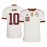 Męska wyjazdowa koszulka Hiszpanii Mundial 2026 – OLMO #10 (wersja zawodnicza)