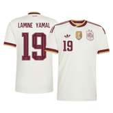 Męska wyjazdowa koszulka Hiszpanii Mundial 2026 – LAMINE YAMAL #19